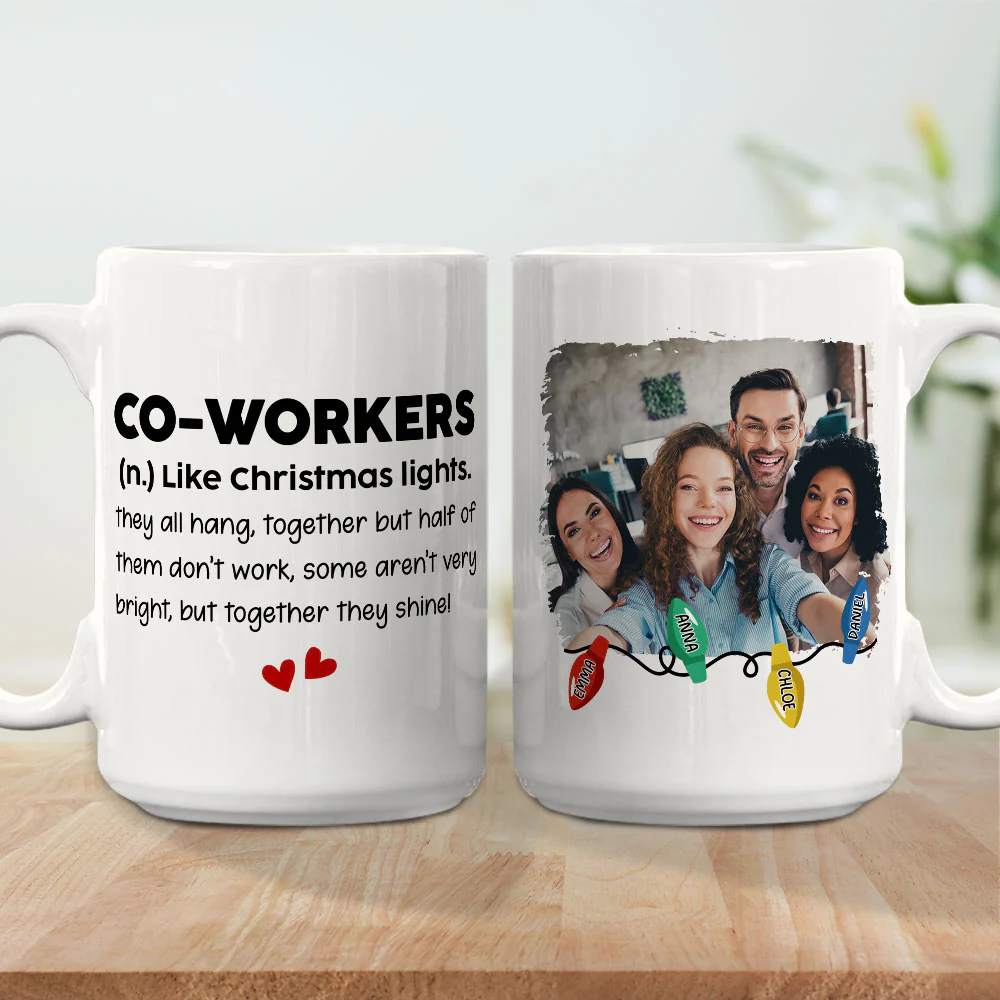 Together They Shine - Personalized Custom Coffee Mug - Image 4