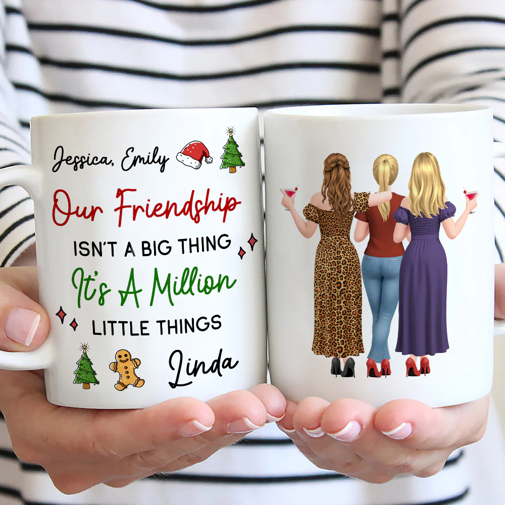 Together We Create Little Magic - Personalized Custom Coffee Mug - Image 5