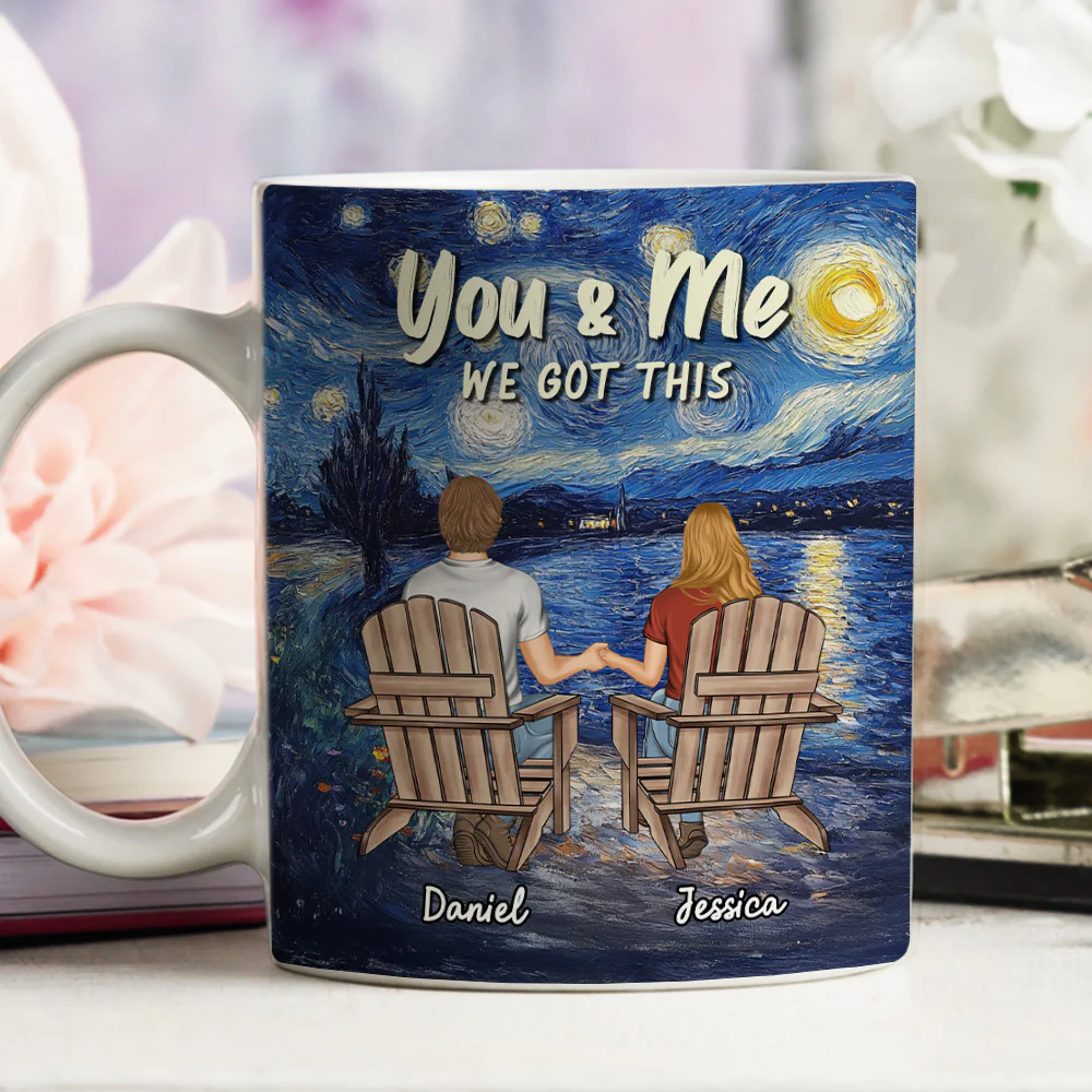 Together We Got This - Personalized Custom Coffee Mug - Image 3