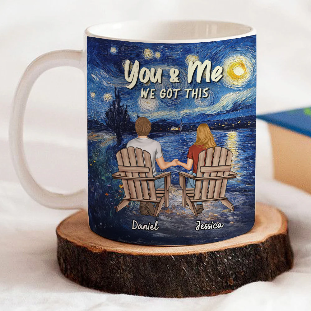 Together We Got This - Personalized Custom Coffee Mug - Image 4