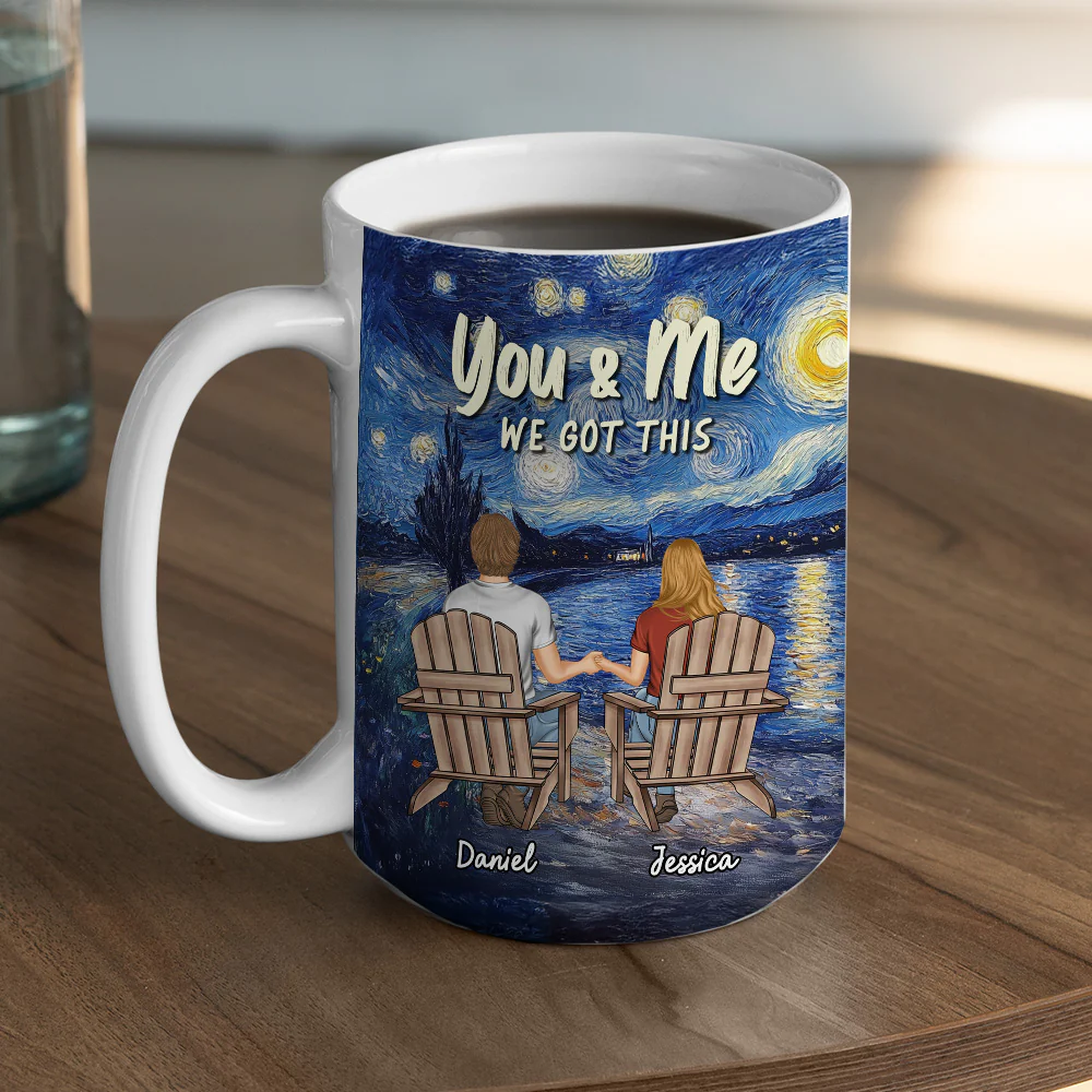 Together We Got This - Personalized Custom Coffee Mug - Image 9