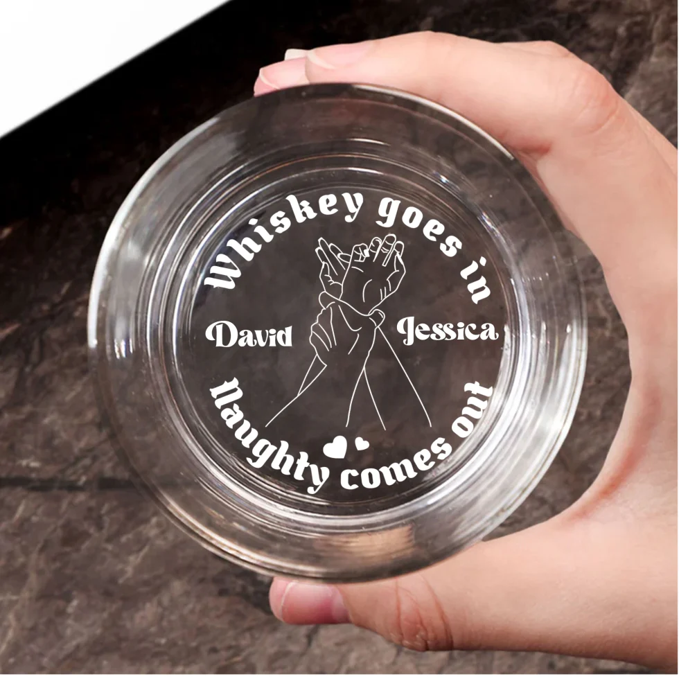Together We Sip And Sin  - Personalized Custom Engraved Whiskey Glass - Image 6
