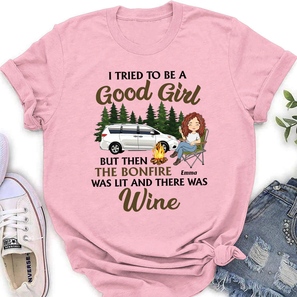 Tried To Be - Personalized Custom Women's T-shirt - Image 4