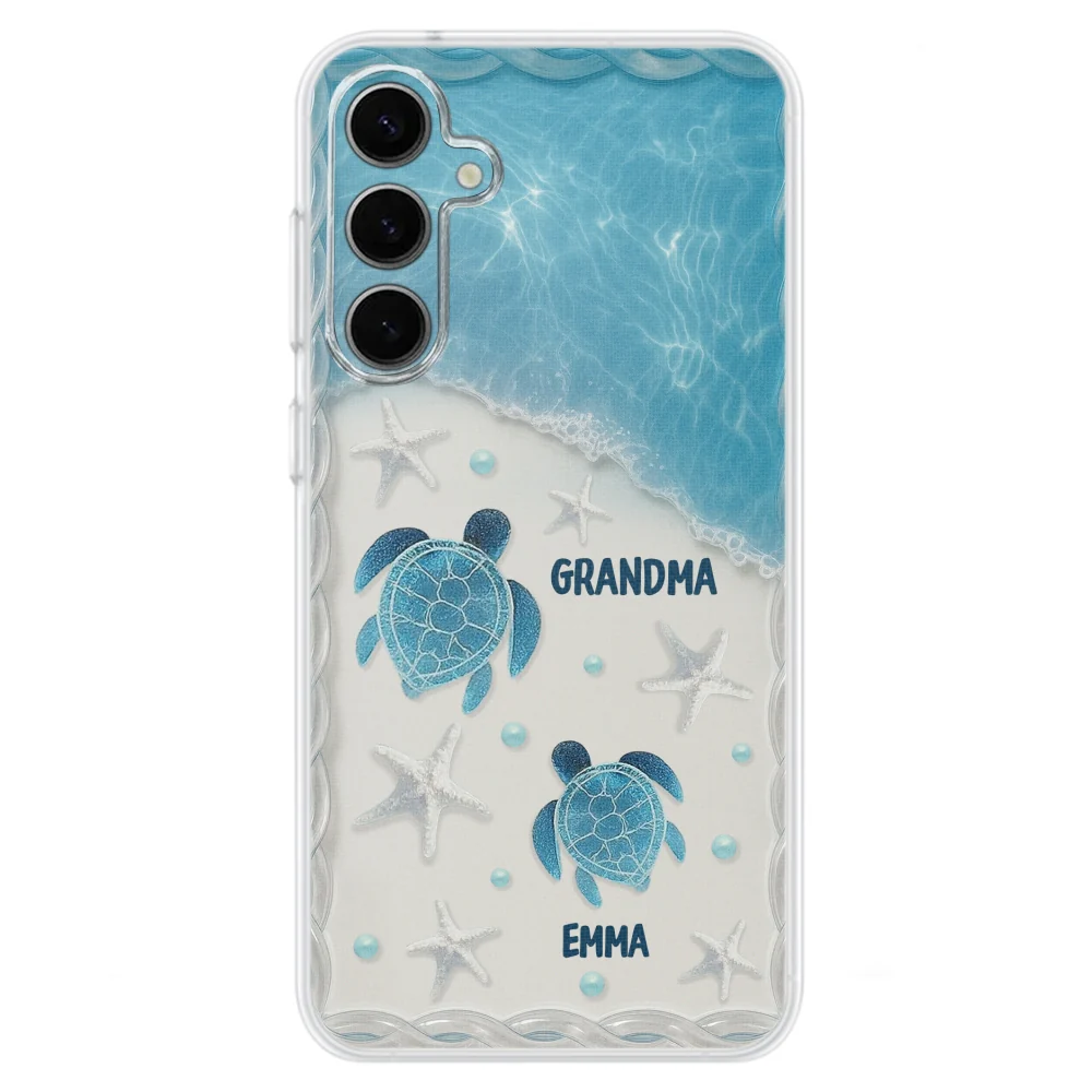 Turtle Grandma - Personalized Custom Phone Case - Image 30