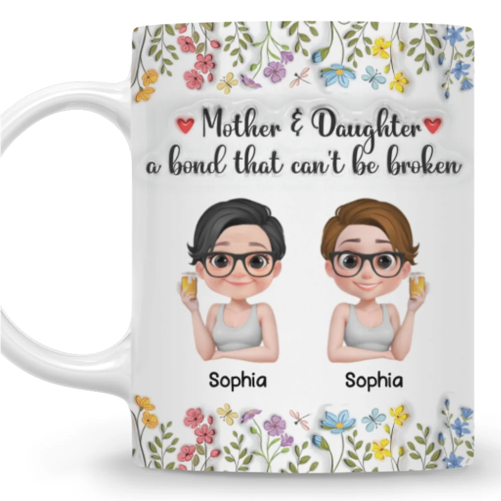 Unbreakable Bond - Personalized Custom 3D Inflated Effect Mug - Image 6
