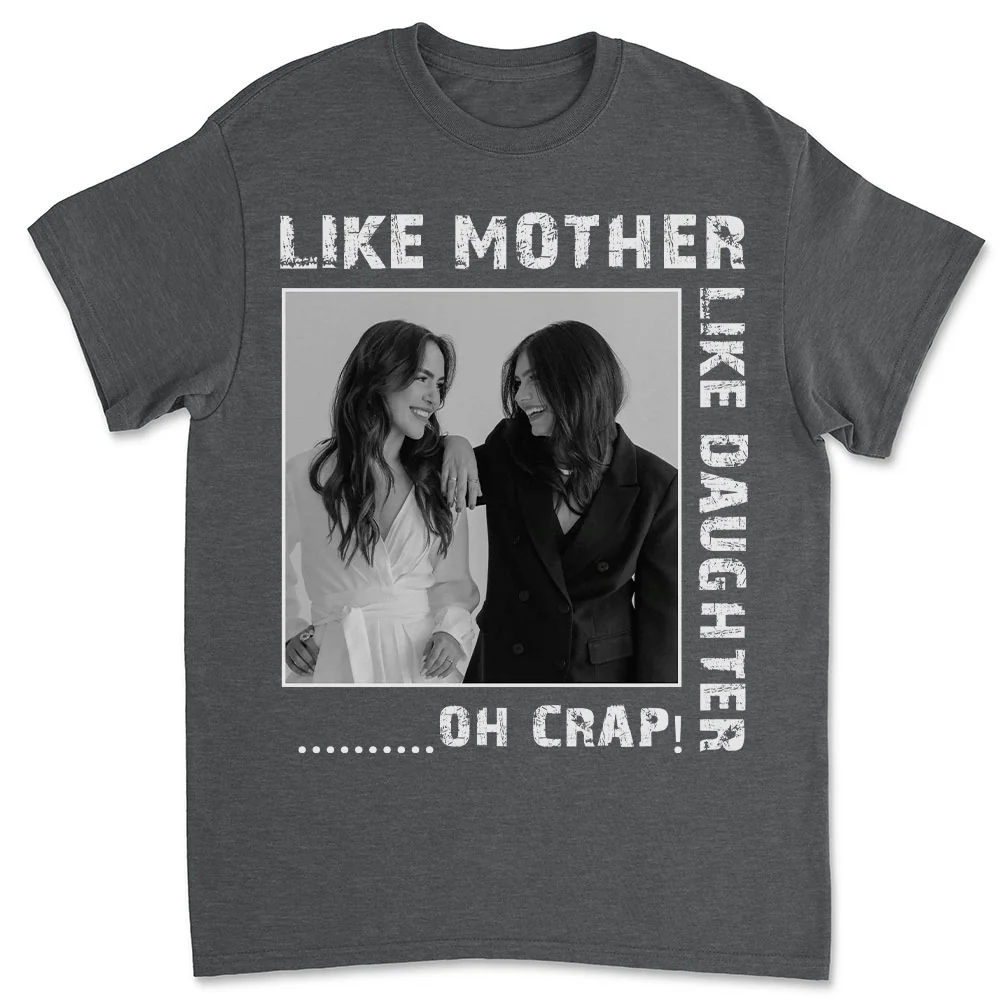 Vintage Mother And Daughter - Personalized Custom Shirt