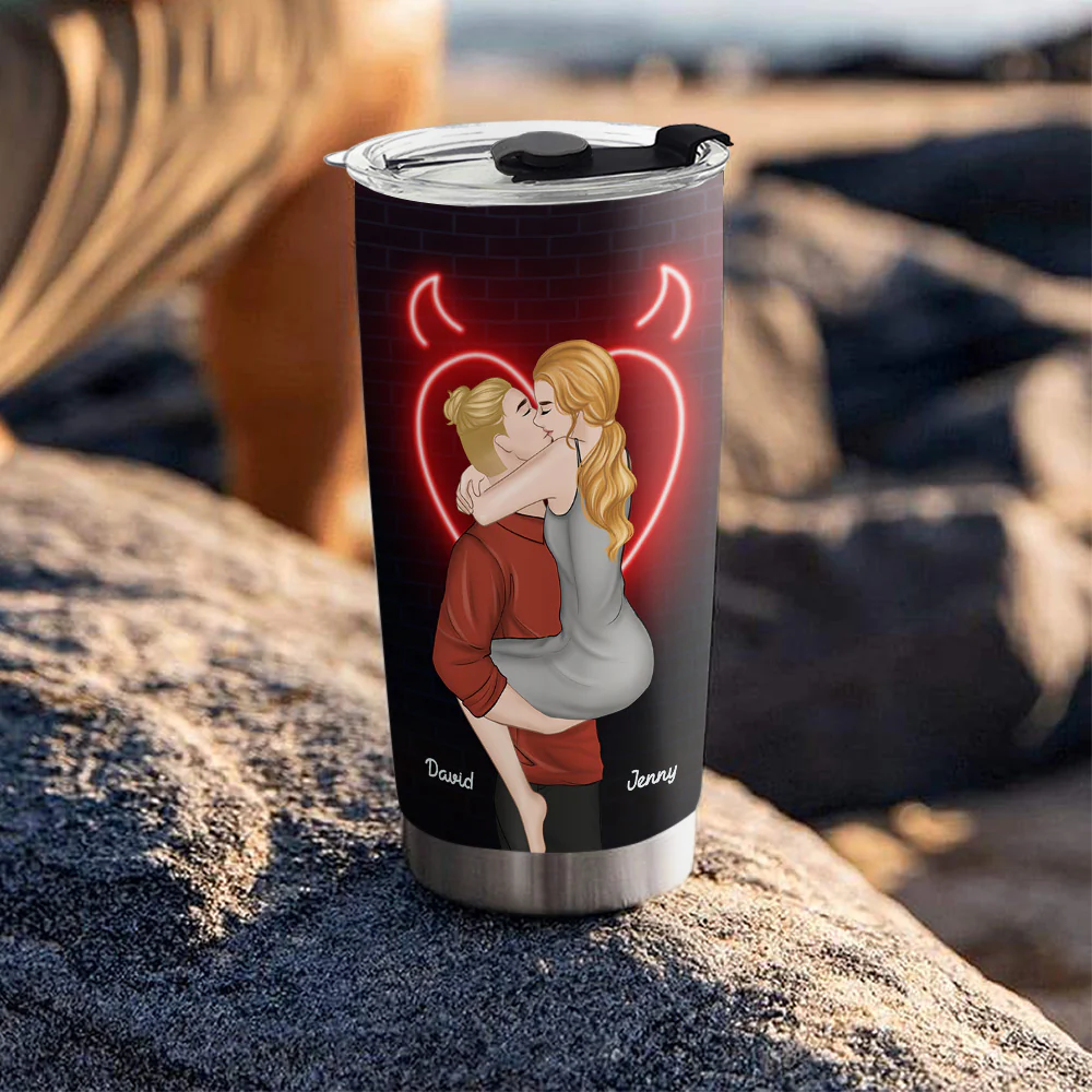 Wanna Do It With You - Personalized Custom Tumbler - Image 2
