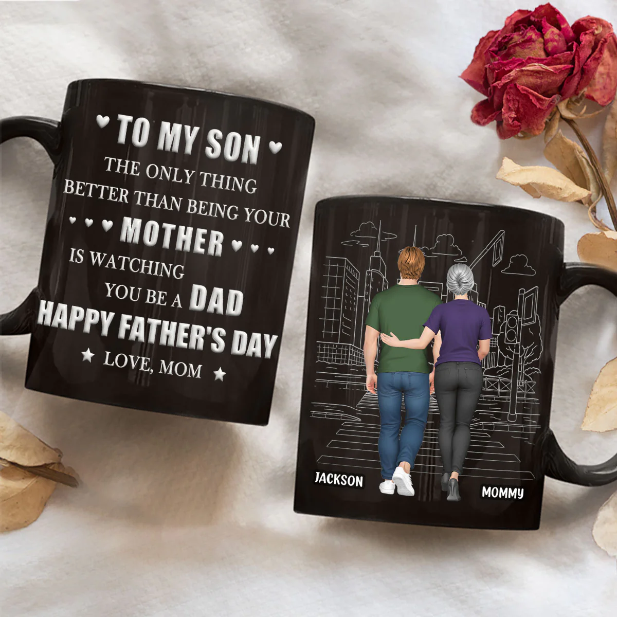 Watching You Grow - Personalized Custom 3D Inflated Effect Mug - Image 3