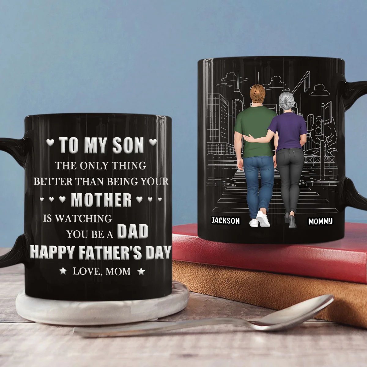 Watching You Grow - Personalized Custom 3D Inflated Effect Mug - Image 5