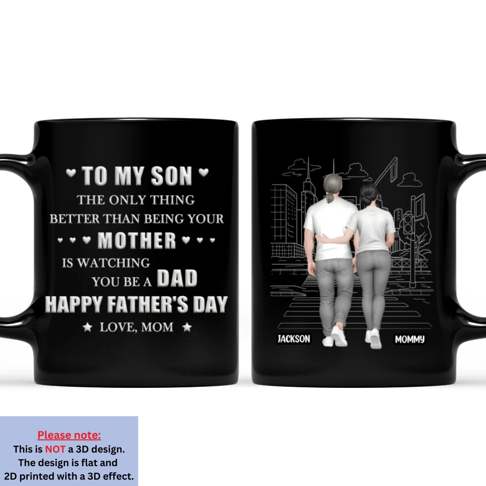 Watching You Grow - Personalized Custom 3D Inflated Effect Mug - Image 7