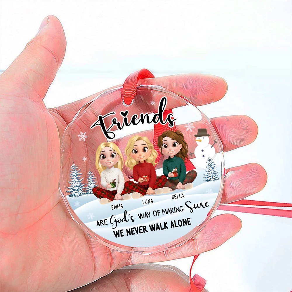 Way Of God - Personalized Custom Glass Ornament - Image 3