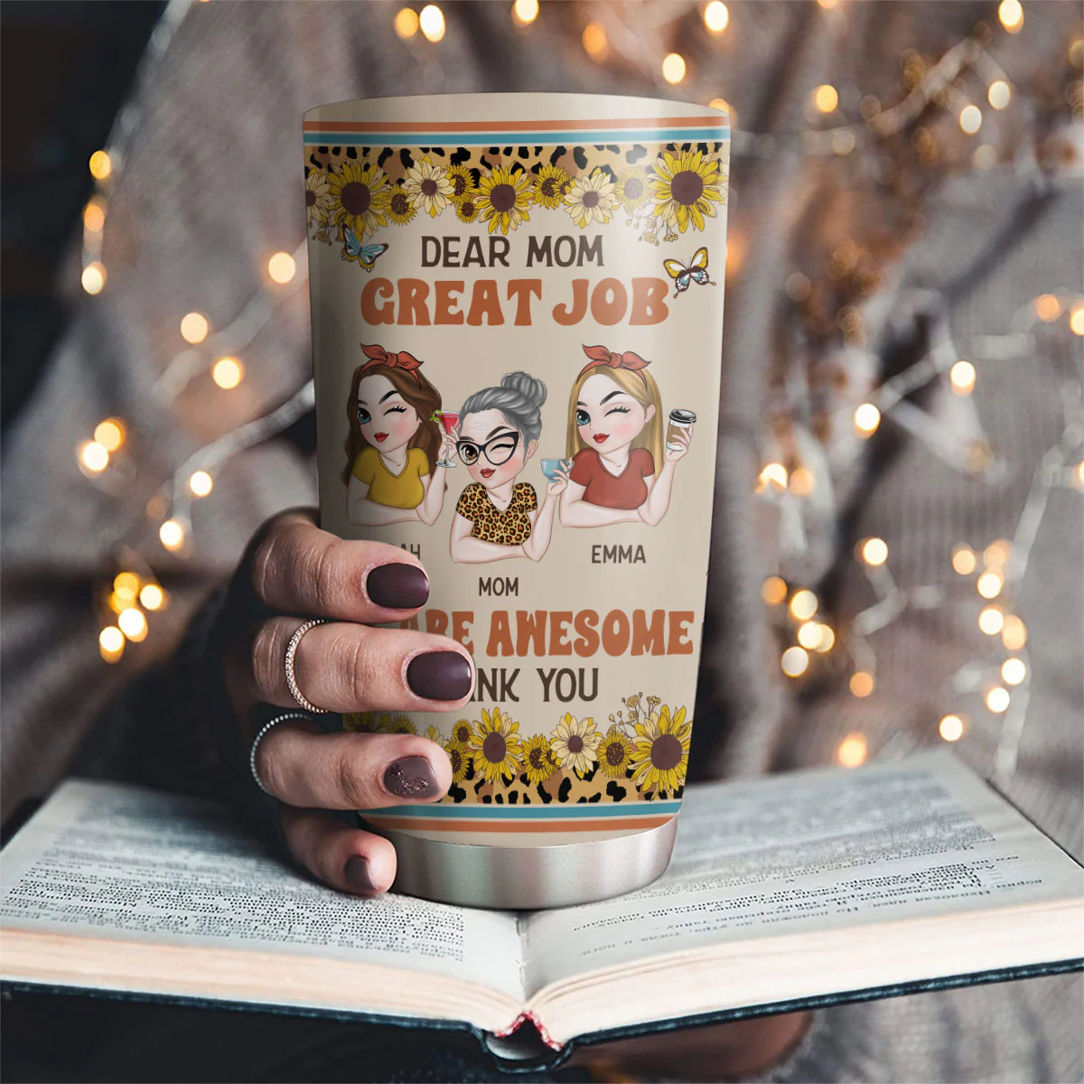 We Are Awesome - Personalized Custom Tumbler - Image 2