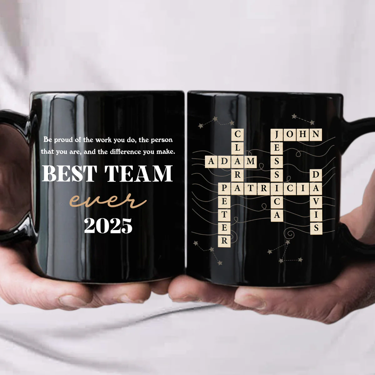 We Are Best Team Ever Ver 2 - Personalized Custom Coffee Mug - Image 3