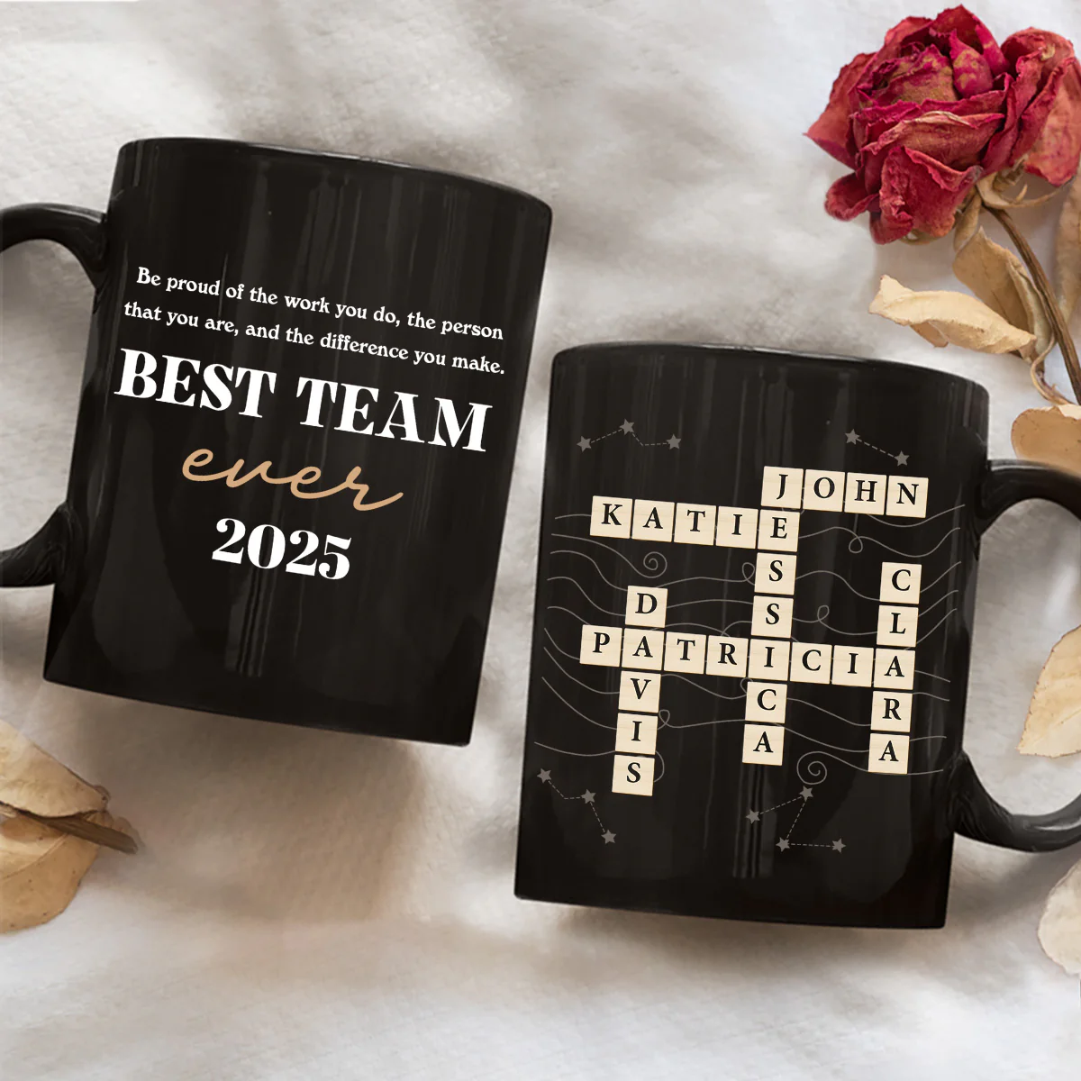 We Are Best Team Ever Ver 2 - Personalized Custom Coffee Mug - Image 4
