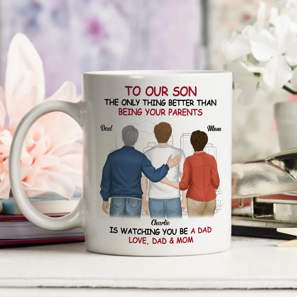 We Are Proud Of You - Personalized Custom Coffee Mug - Image 4