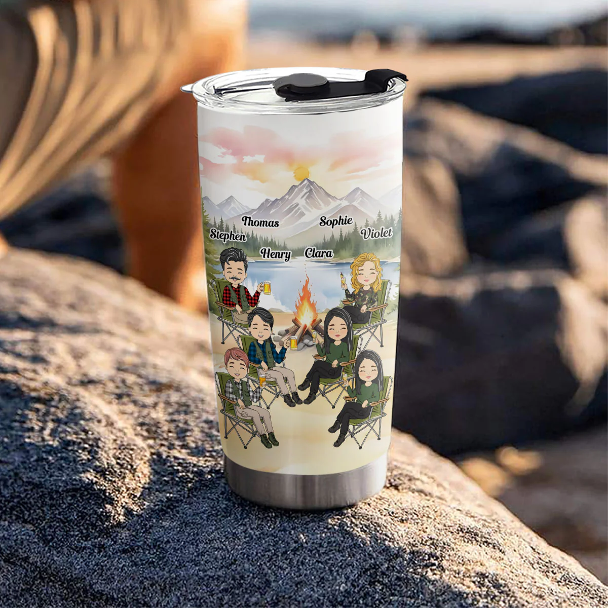 We Are Trouble When We Are Together - Personalized Custom Tumbler - Image 5