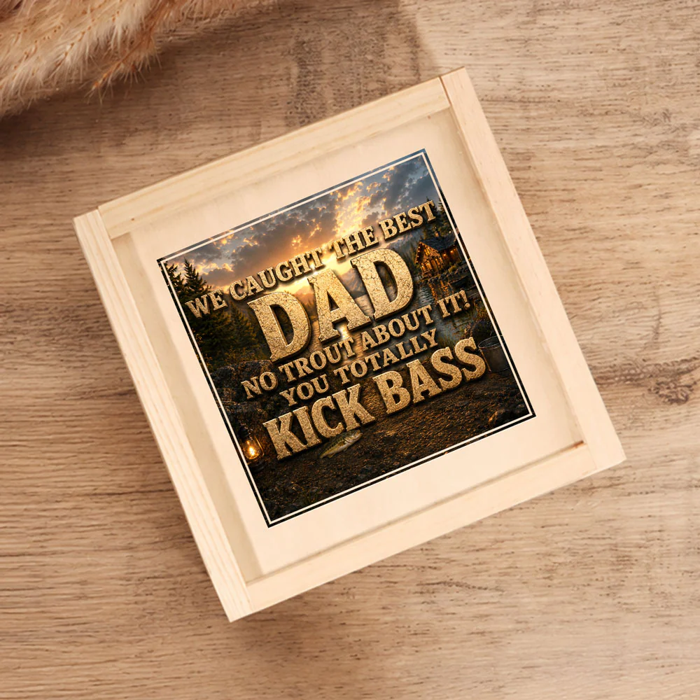 We Caught the Best Fishing Dad - Personalized Custom Fishing Lure - Image 2