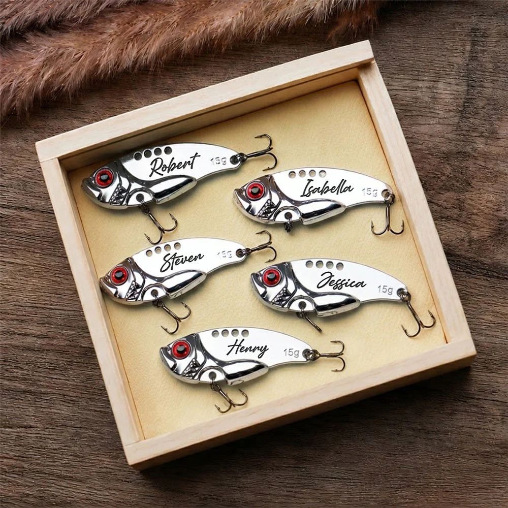 We Caught the Best Fishing Dad - Personalized Custom Fishing Lure - Image 4