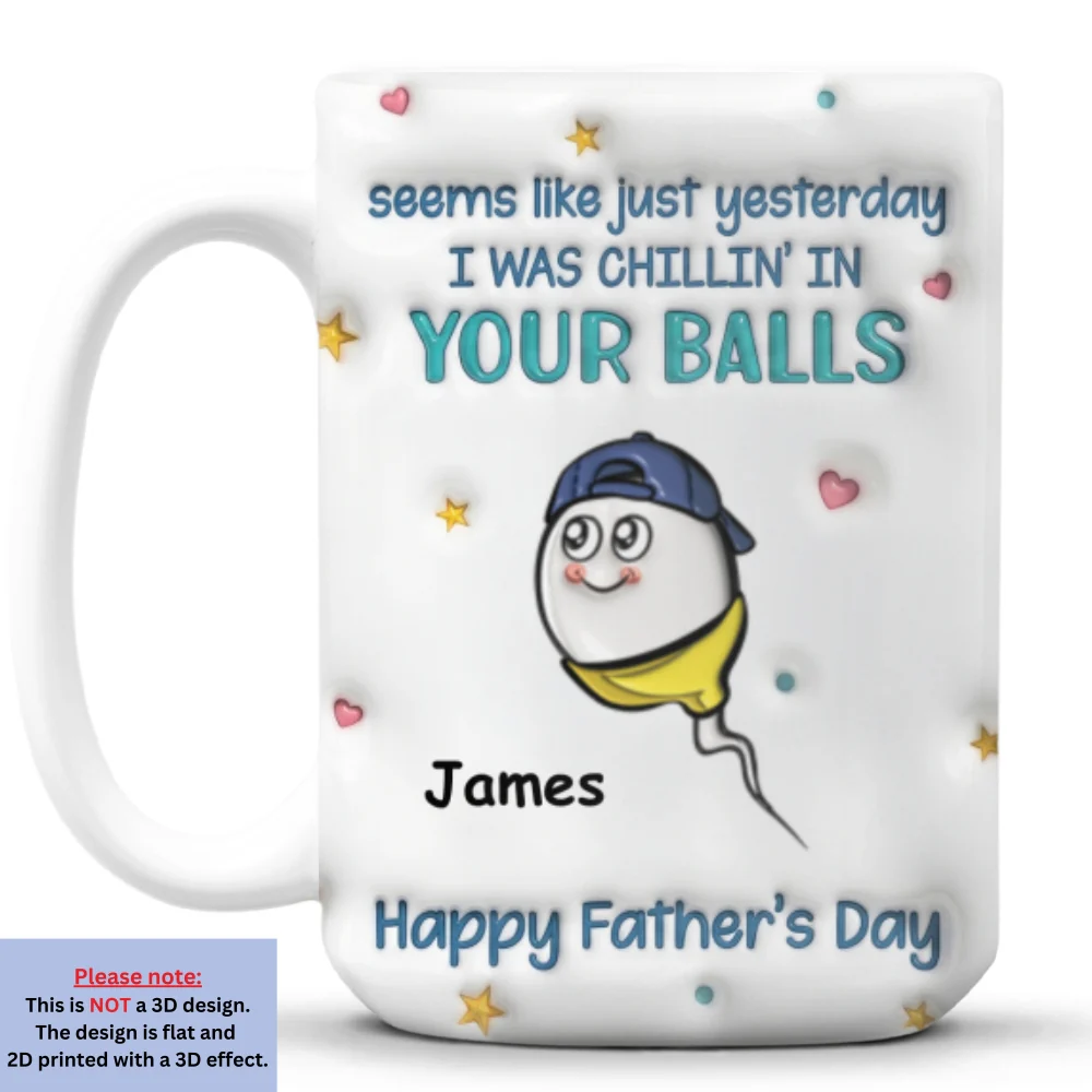 We Exist Because Of You - Personalized Custom 3D Inflated Effect Mug - Image 9