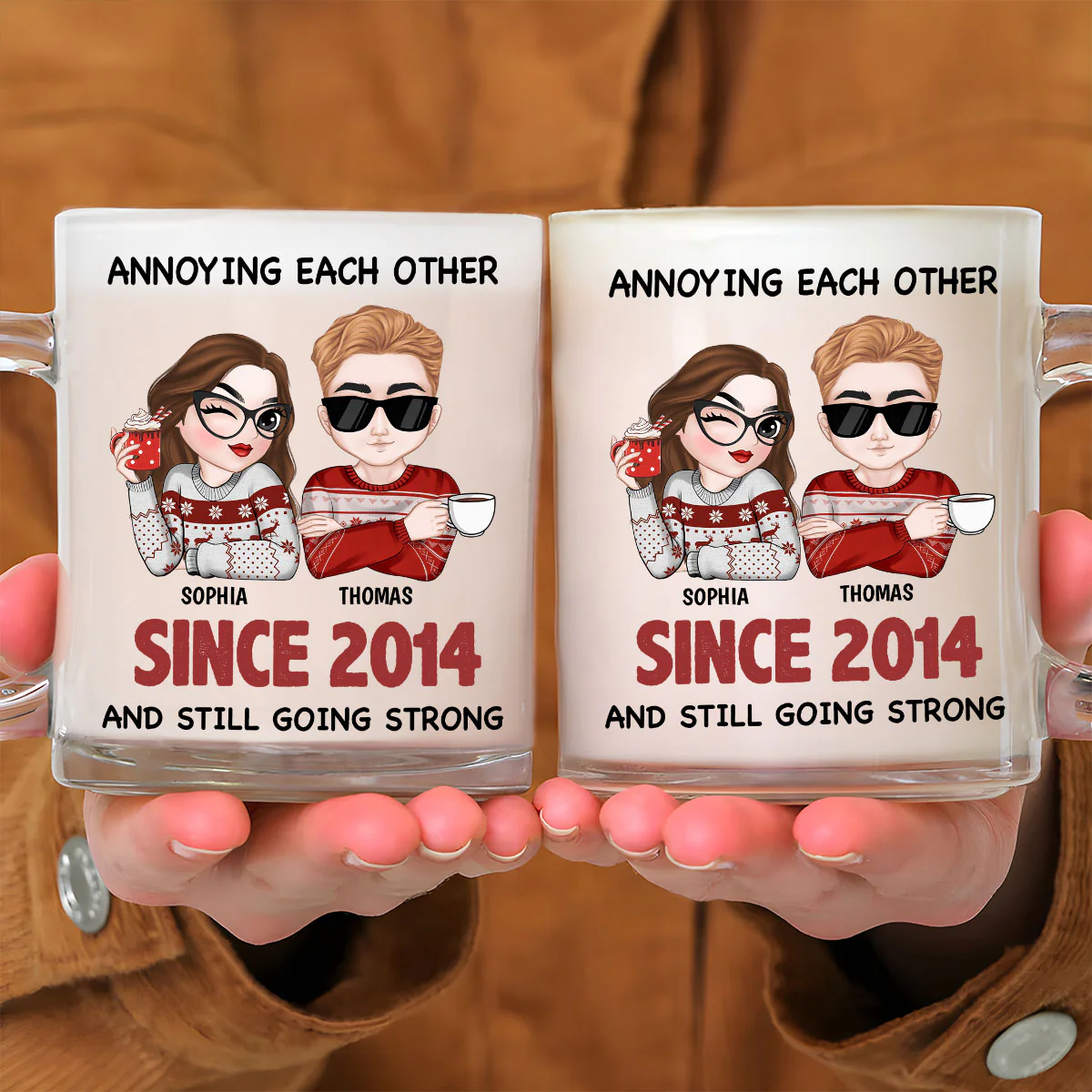 We Got It - Personalized Custom Glass Mug - Image 2