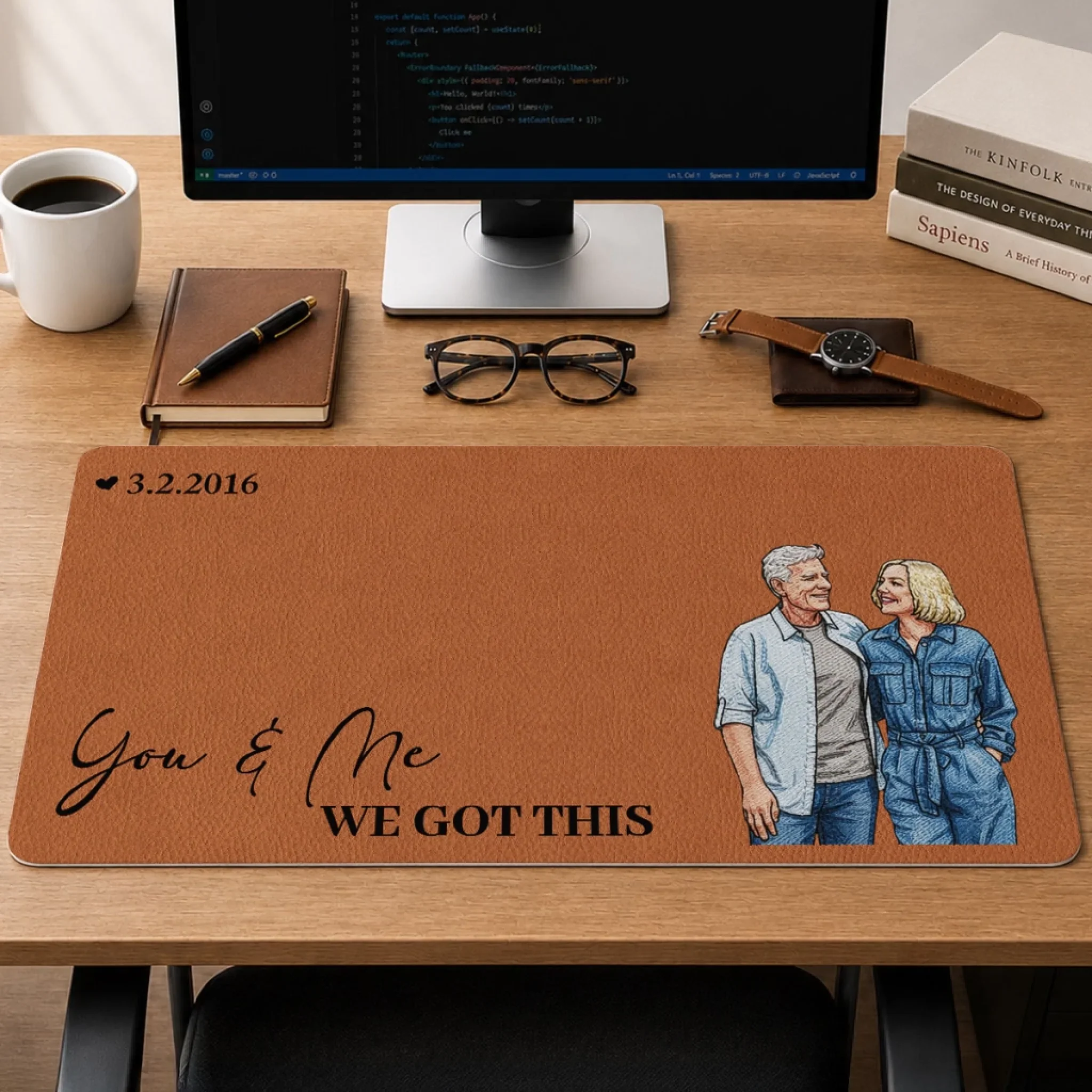 We Got This - Personalized Custom Desk Mat