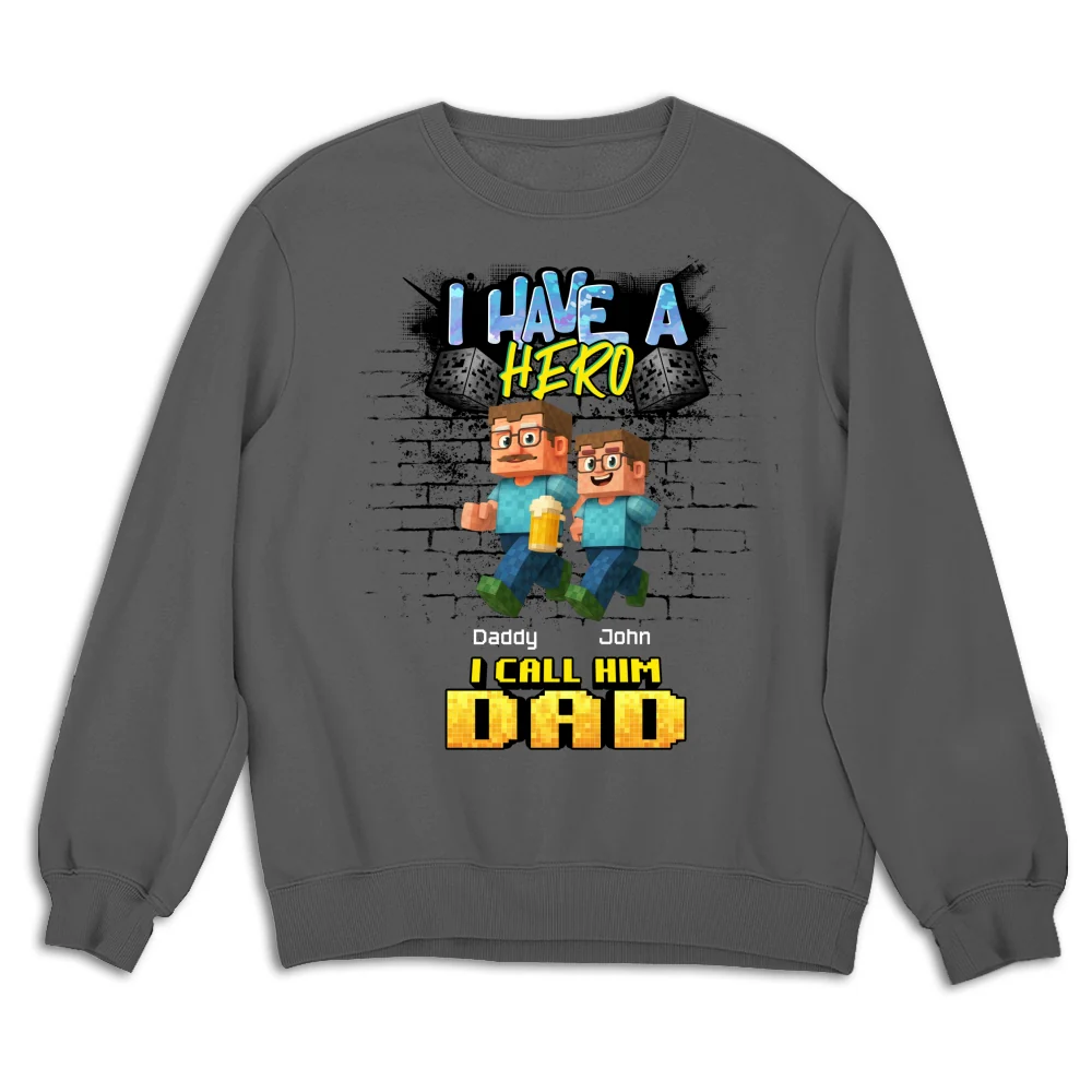 We Have A Hero Called Daddy - Personalized Custom Shirt - Image 21