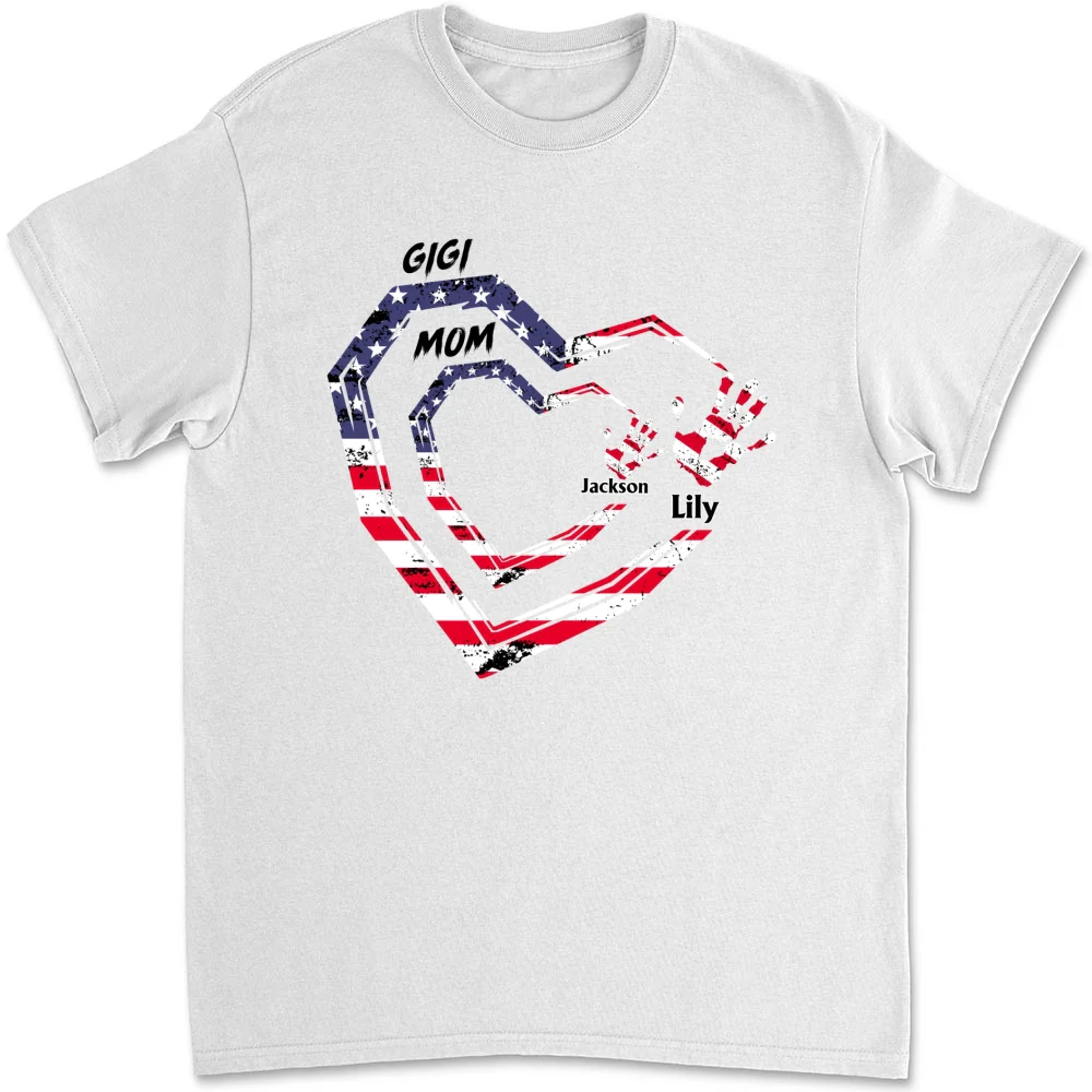 We Love You Grandma - Personalized Custom Shirt - Image 11