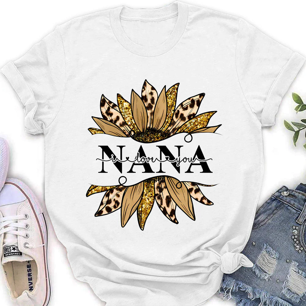 We Love You - Personalized Custom Women's T-shirt - Image 2