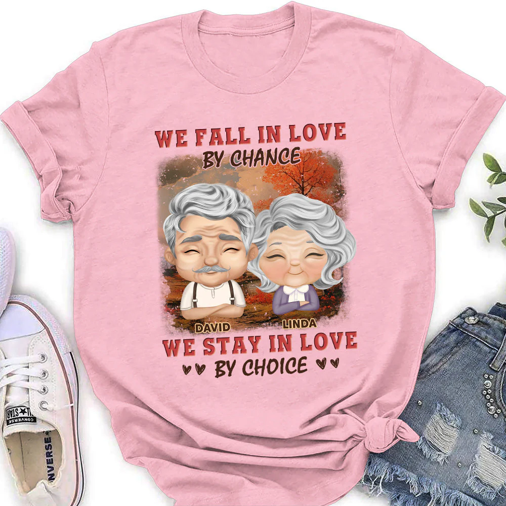 We Stay In Love - Personalized Custom Women's T-shirt - Image 4