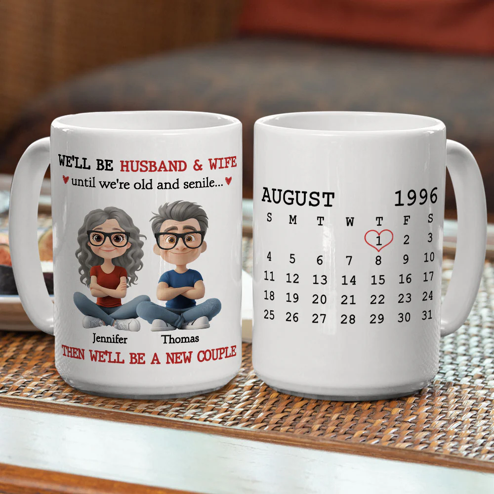 We Will Be A New Couple - Personalized Custom Coffee Mug - Image 5