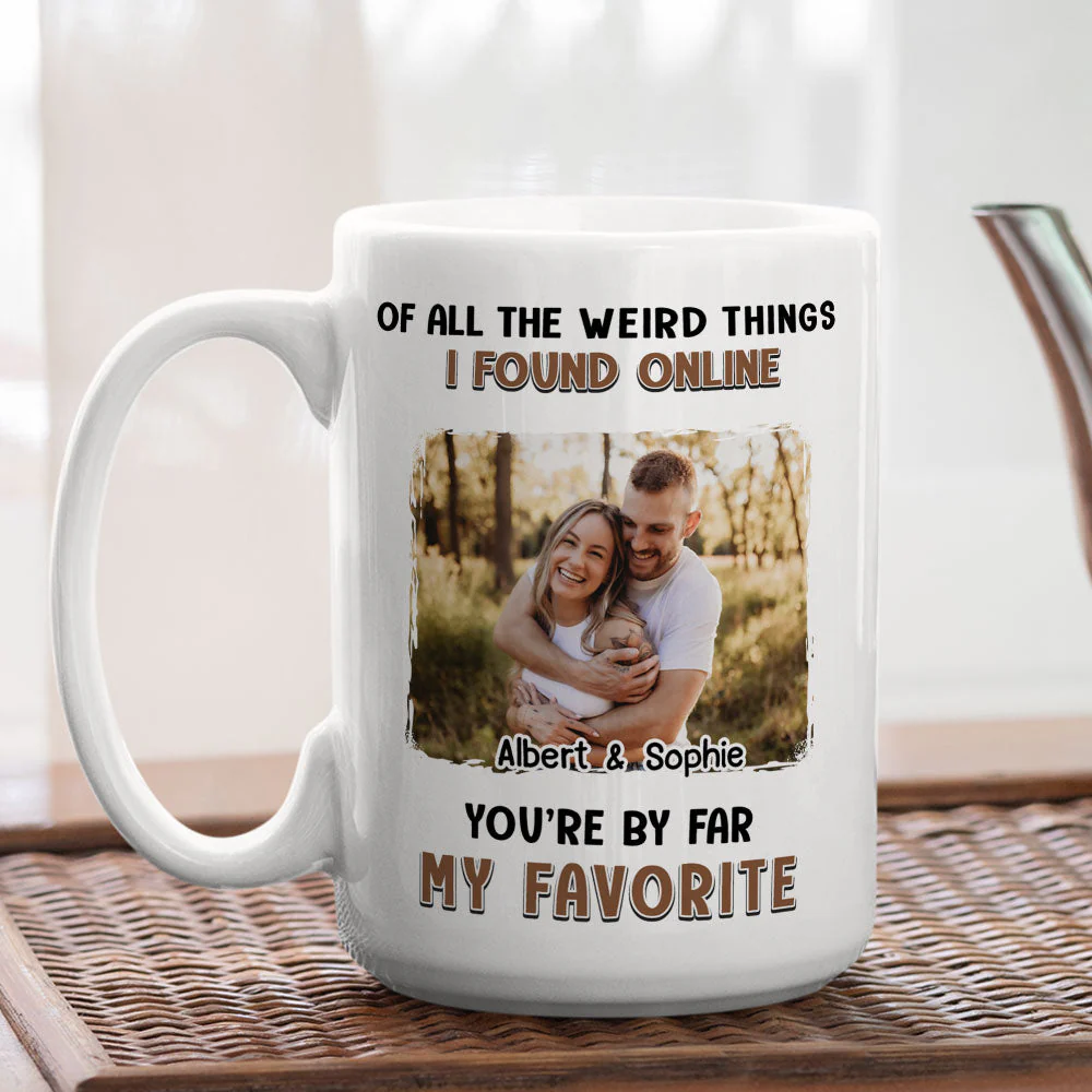 Weird Things Found Online - Personalized Custom Coffee Mug - Image 3