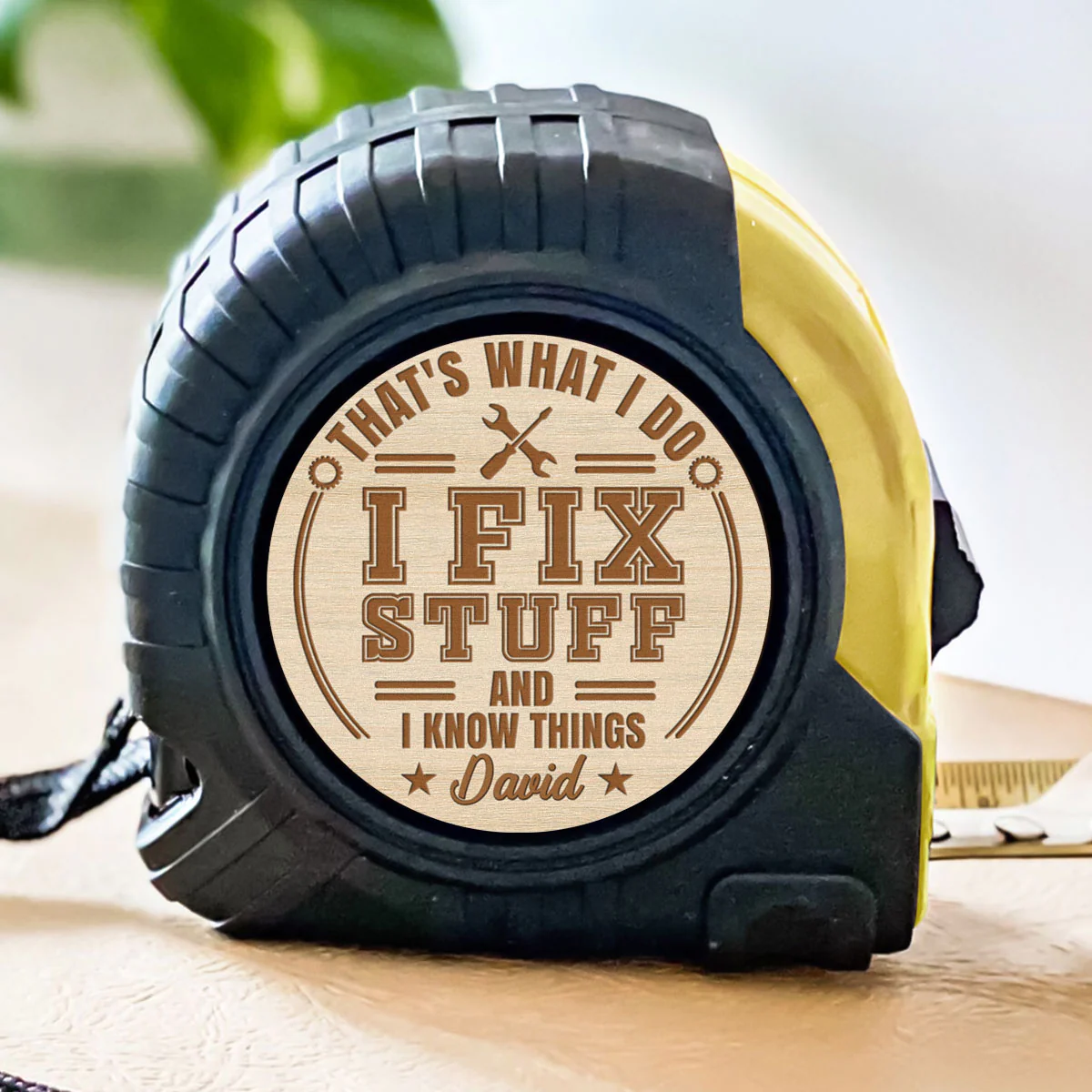 What I Do - Personalized Custom Tape Measure