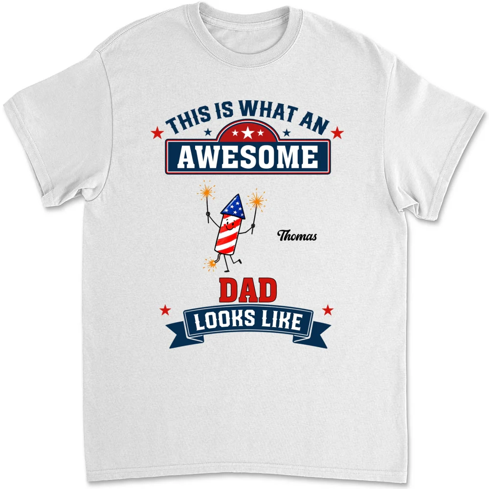 What The Awesome One Looks Like - Personalized Custom Shirt - Image 6
