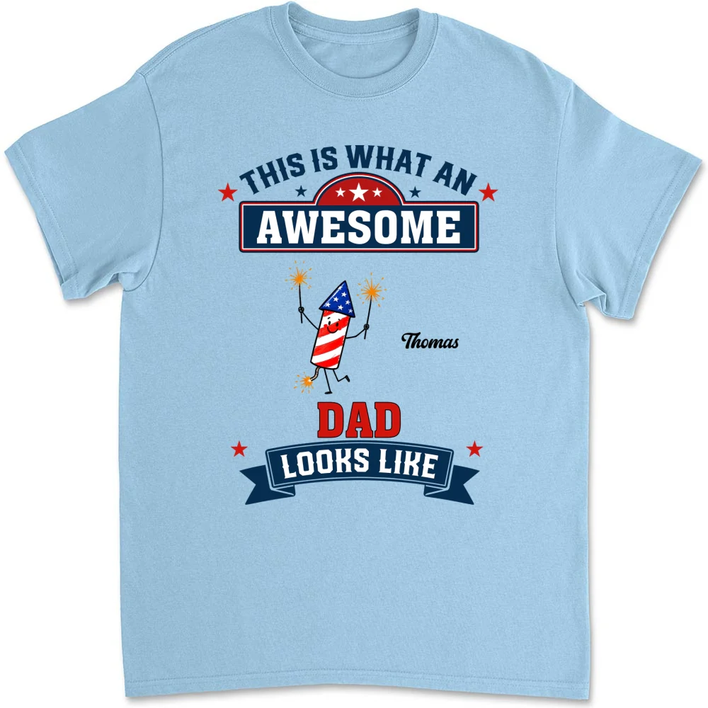 What The Awesome One Looks Like - Personalized Custom Shirt - Image 8