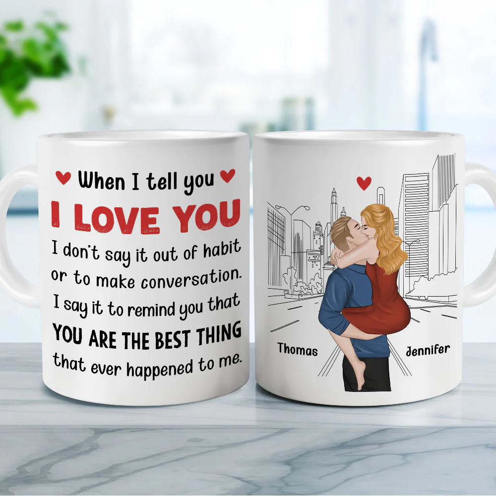 When I Tell You - Personalized Custom Coffee Mug - Image 6