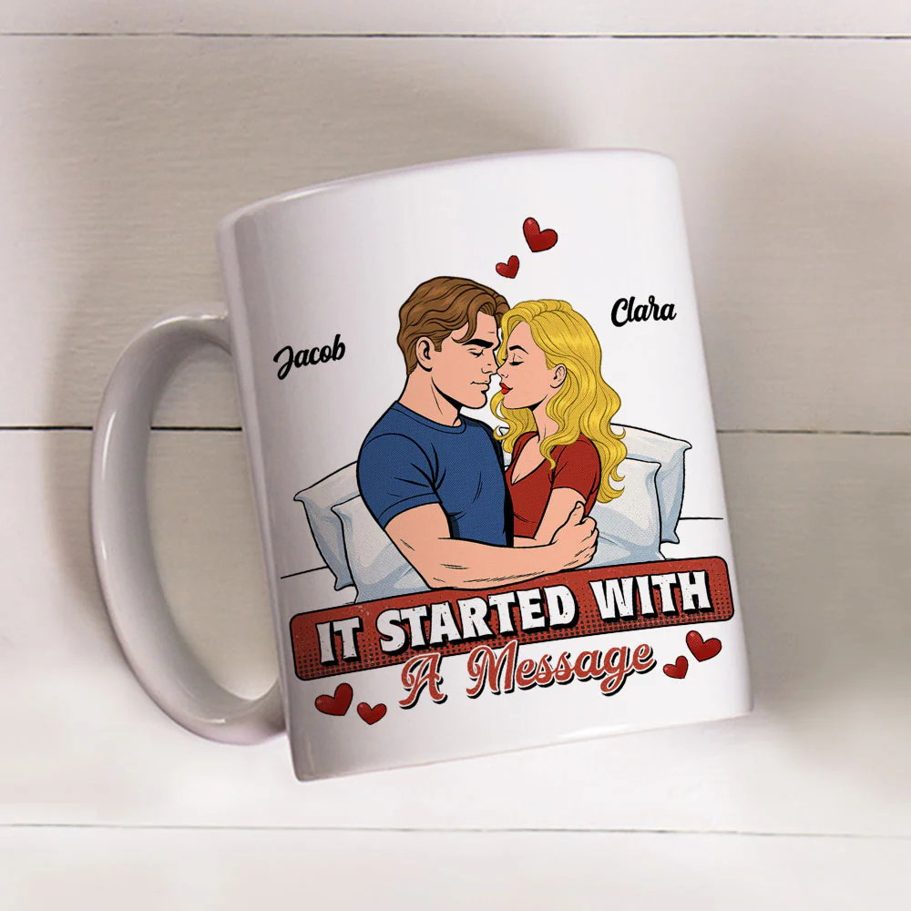 Where It Started - Personalized Custom Coffee Mug - Image 2