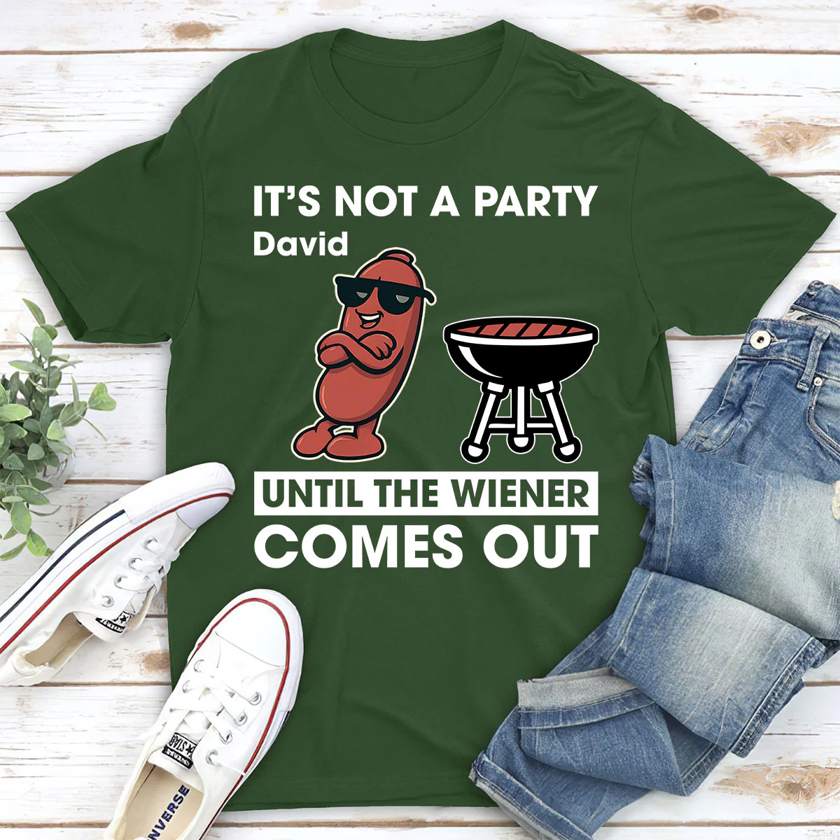 Wieners Out And Let The Party Begin - Personalized Custom Shirt - Image 4