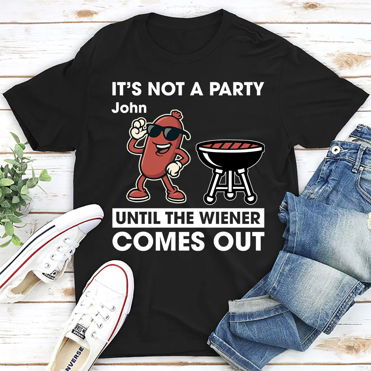 Wieners Out And Let The Party Begin - Personalized Custom Shirt - Image 5