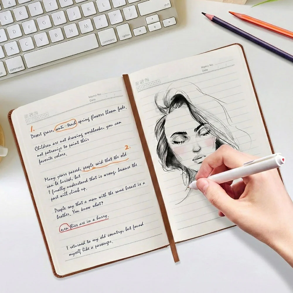 Wish You Lived Much Closer - Personalized Custom Leather Journal - Image 5
