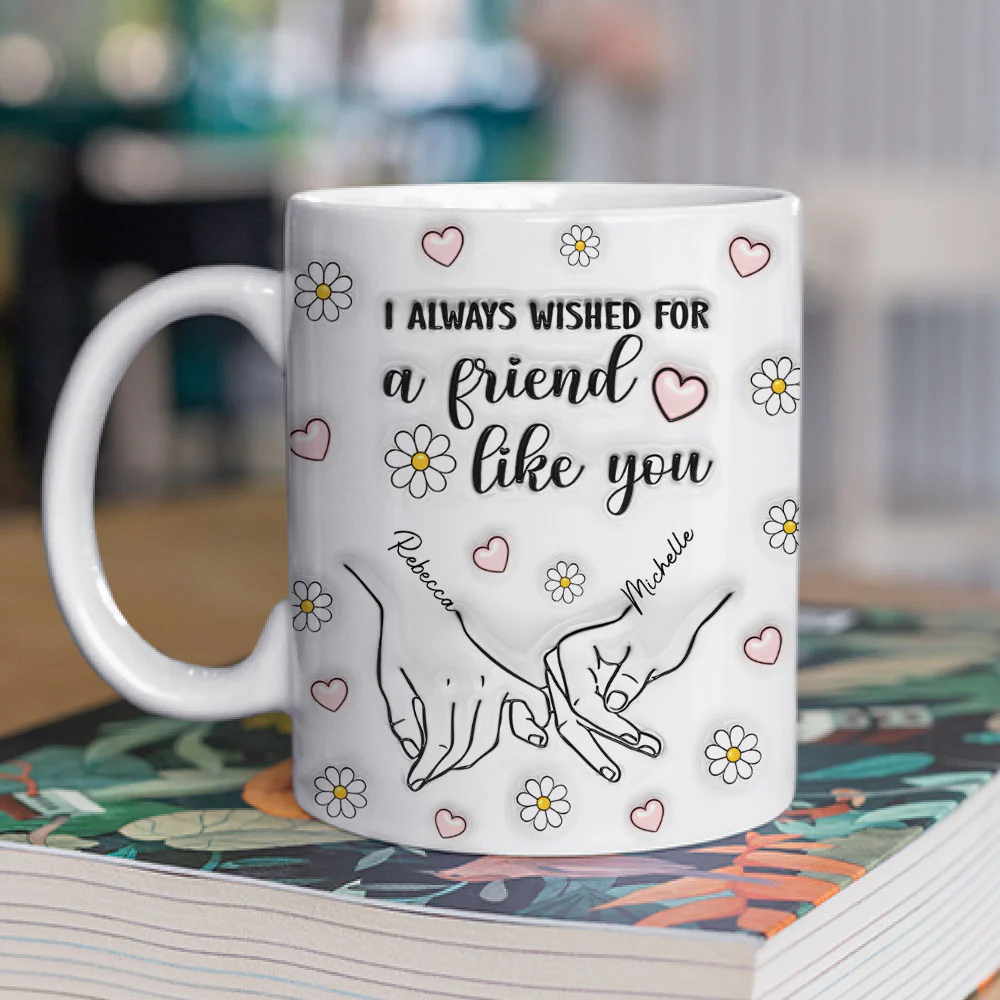 Wished For - Personalized Custom 3D Inflated Effect Mug - Image 3