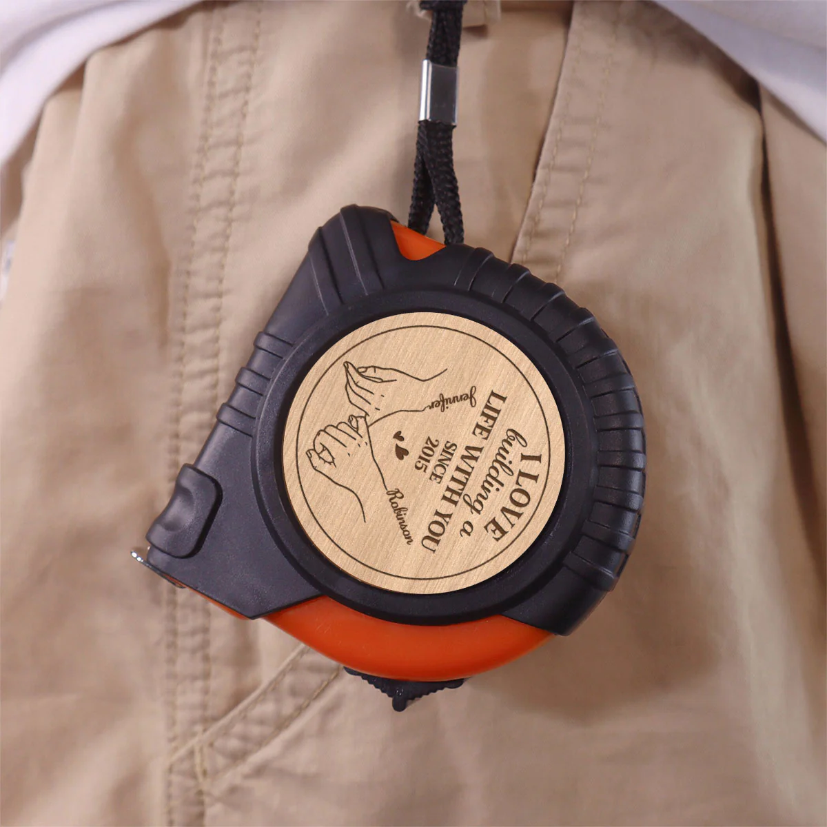 With You - Personalized Custom Tape Measure - Image 3