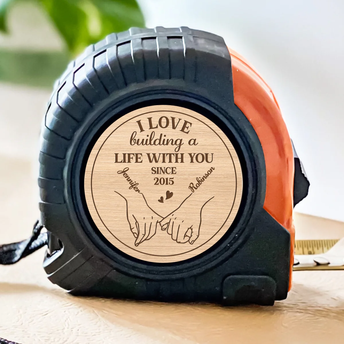 With You - Personalized Custom Tape Measure - Image 7
