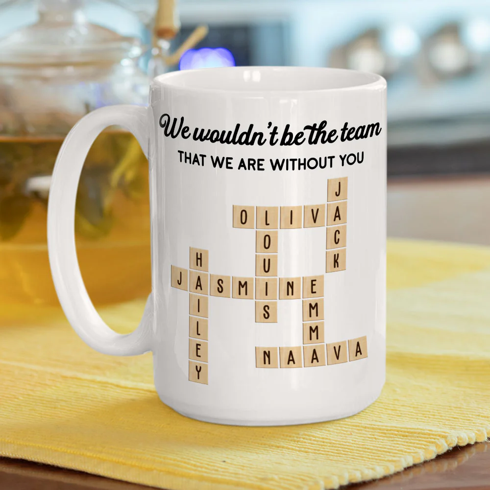 Without You - Personalized Custom Coffee Mug - Image 5