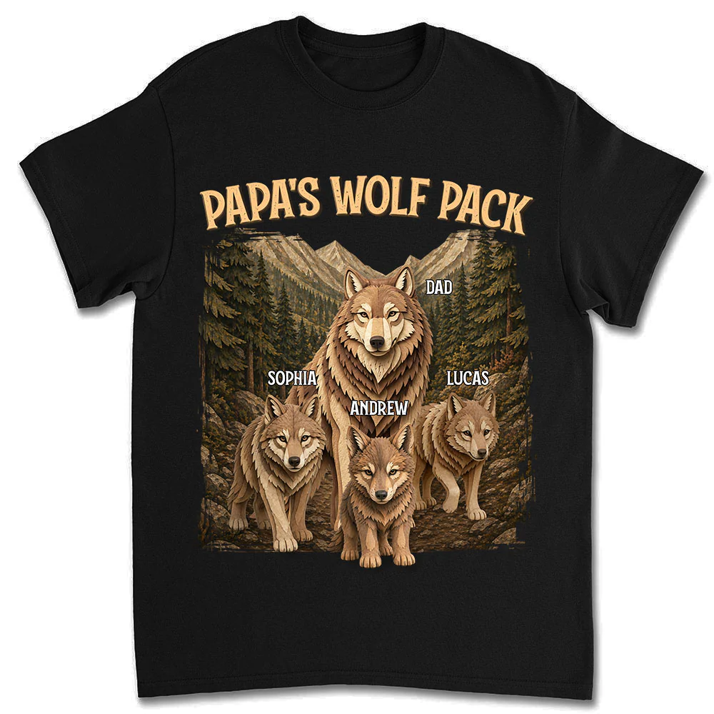 Wolf Pack Adventures - Personalized Custom Shirt