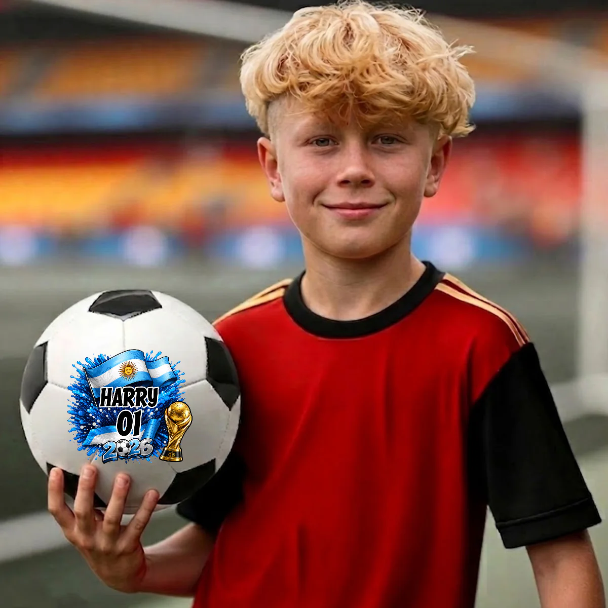 World Football Lover - Personalized Custom Soccer Ball - Image 4
