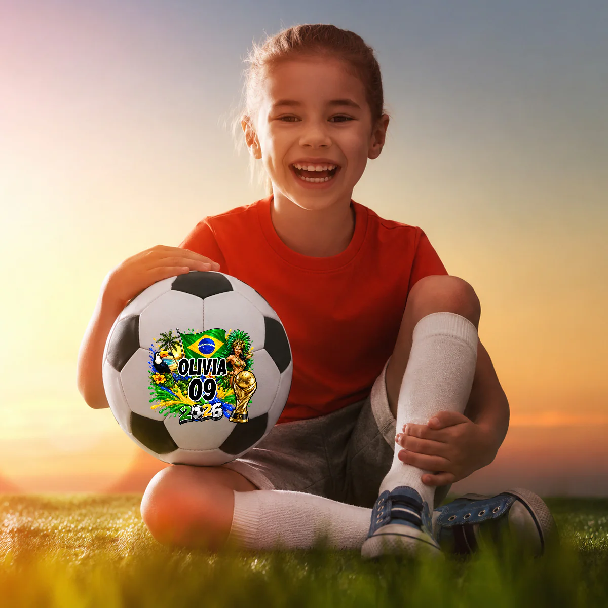 World Football Lover - Personalized Custom Soccer Ball - Image 5