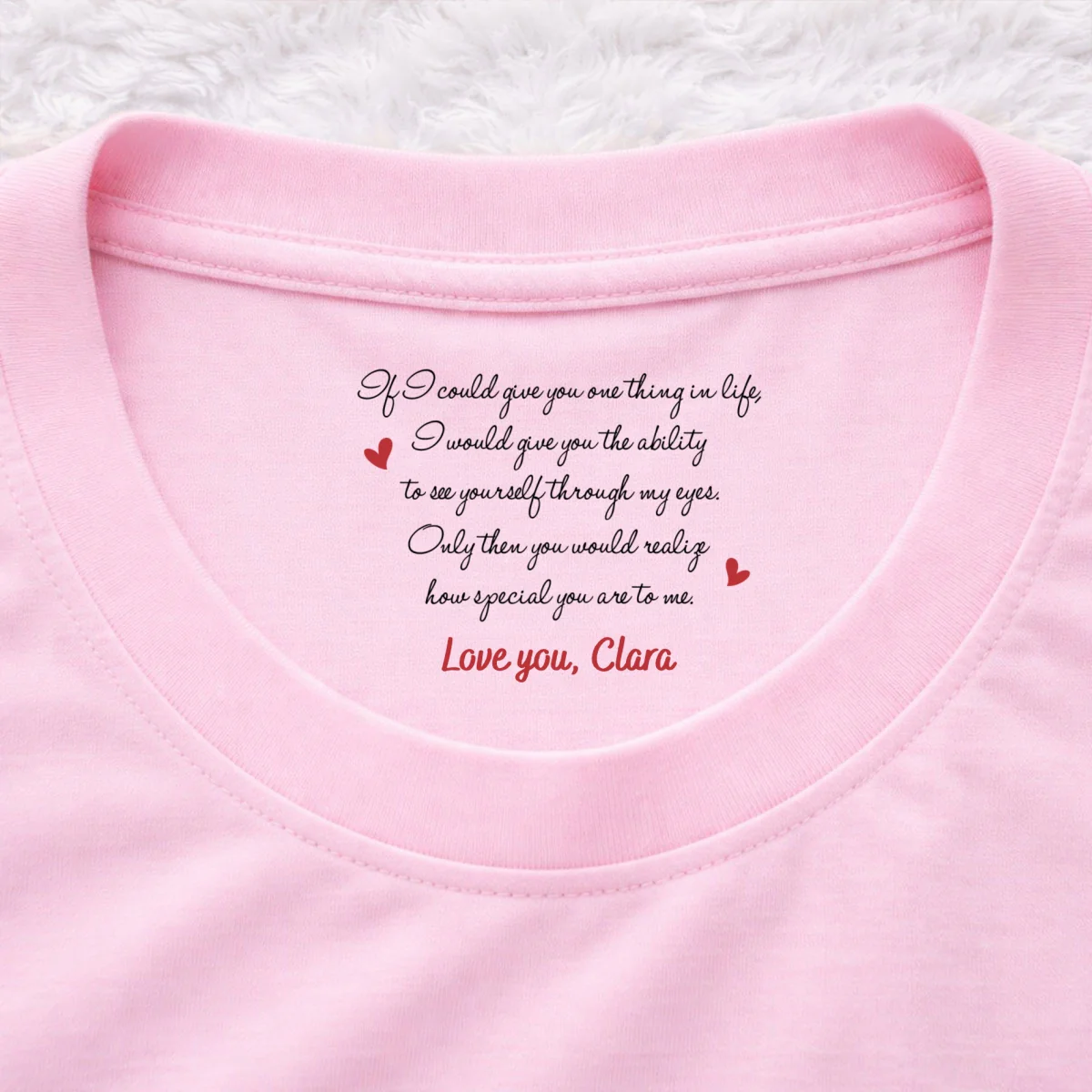 Would You Realize - Personalized Custom Inside Neck Print T-Shirt - Image 9