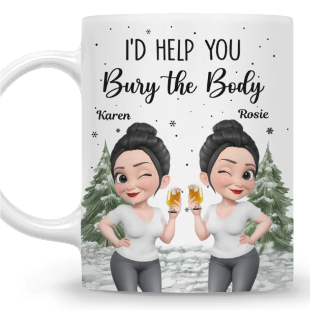 Yes I Would Help You - Personalized Custom Coffee Mug - Image 8