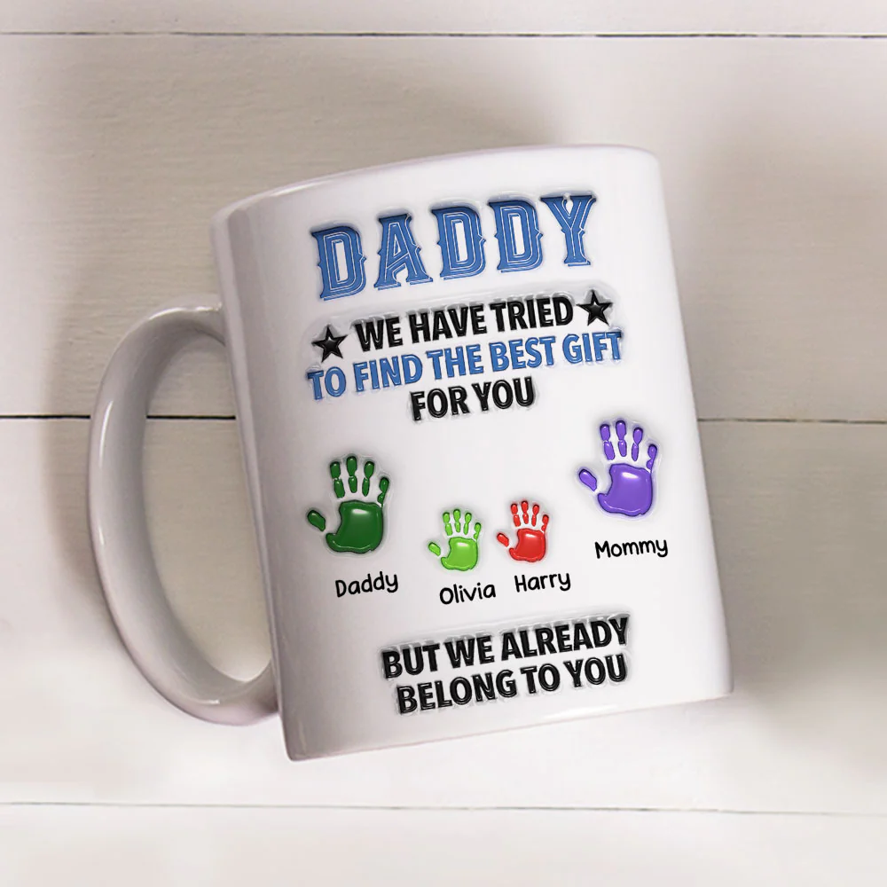 You Already Won The Best Gift - Personalized Custom 3D Inflated Effect Mug - Image 2