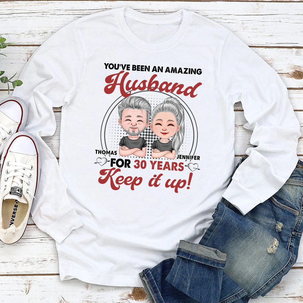 You Amazing - Personalized Custom Long Sleeve T-shirt - Image 2